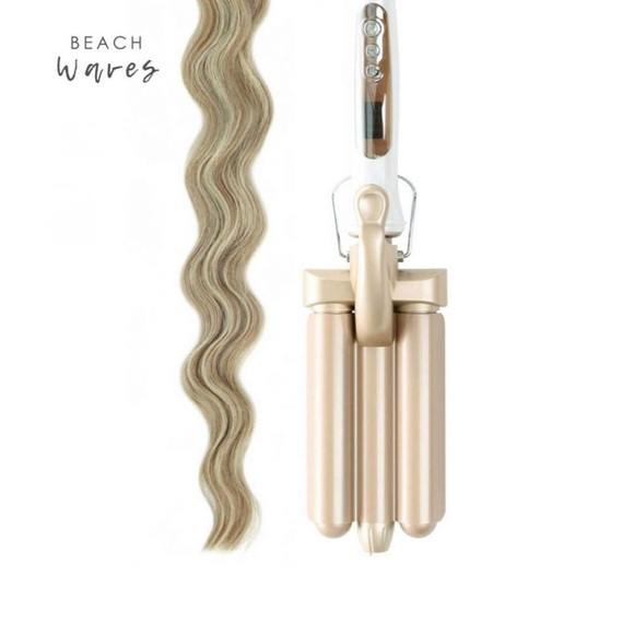 💛FINAL SALE💛✨HOST PICK✨ The Waver 3 Barrel Hair Waver from Beauty Works NWOT - Picture 7 of 9